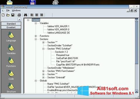 Снимак заслона NSIS Windows 8.1