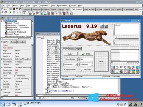 Снимак заслона Lazarus Windows 8.1