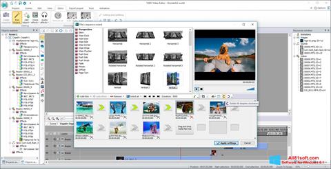 Снимак заслона VSDC Free Video Editor Windows 8.1