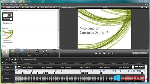 Снимак заслона Camtasia Studio Windows 8.1