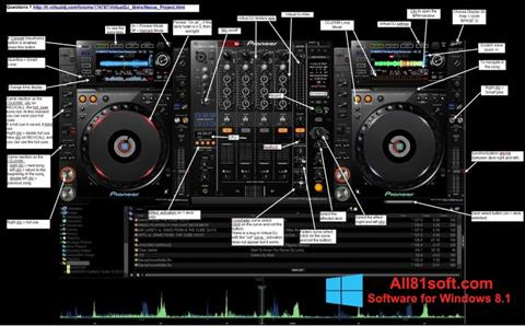 Снимак заслона Virtual DJ Windows 8.1