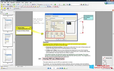 Снимак заслона PDF-XChange Editor Windows 8.1