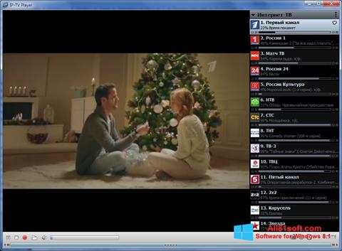 Снимак заслона IP-TV Player Windows 8.1