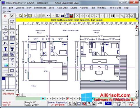Снимак заслона Home Plan Pro Windows 8.1