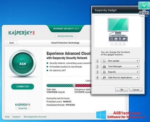 Снимак заслона Kaspersky Internet Security Windows 8.1