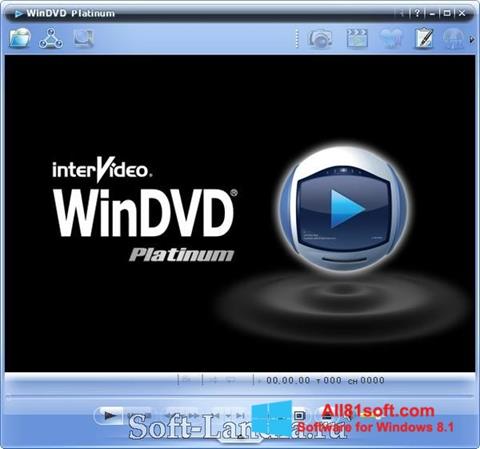 Снимак заслона WinDVD Windows 8.1