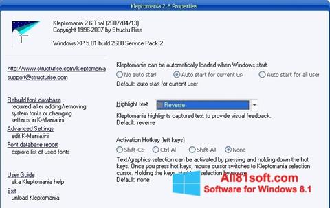 Снимак заслона Kleptomania Windows 8.1