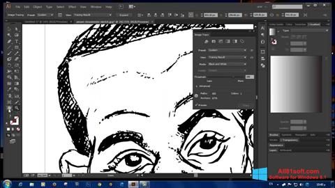 Снимак заслона Adobe Illustrator CC Windows 8.1