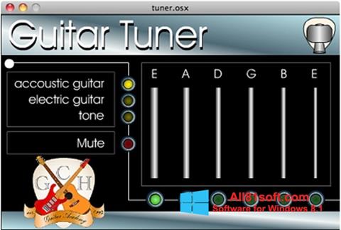Снимак заслона Guitar Tuner Windows 8.1