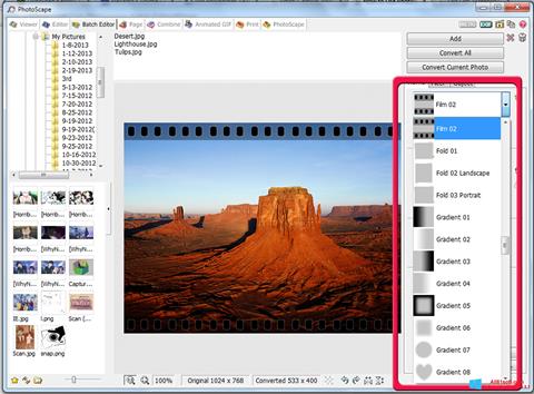 Снимак заслона PhotoScape Windows 8.1