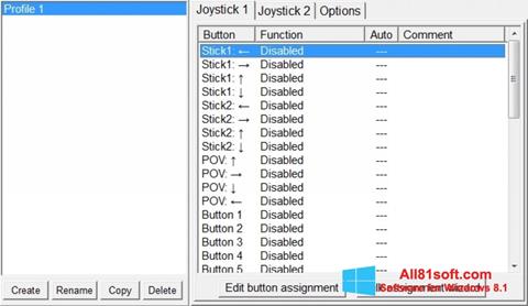 Снимак заслона JoyToKey Windows 8.1